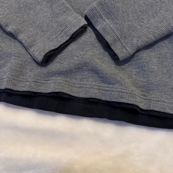 Michael Kors gray half-zip sweatshirt - Picture 7 of 8